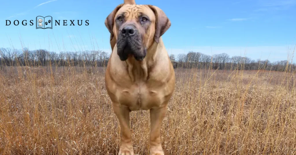 Black mask boerboel