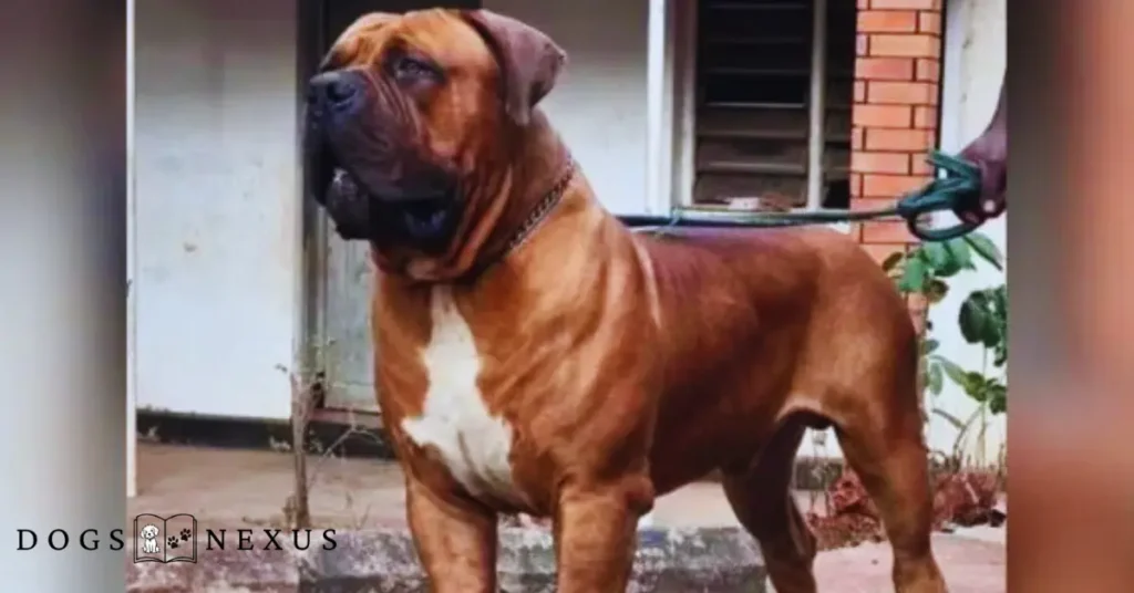 White markings boerboel